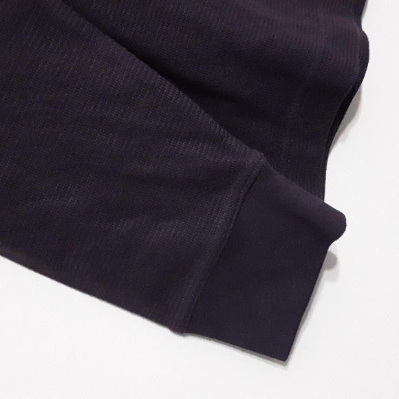 Banana Republic mens pullover sweater wool men XL quarter zip burgendy comfy y2k - Picture 5 of 7